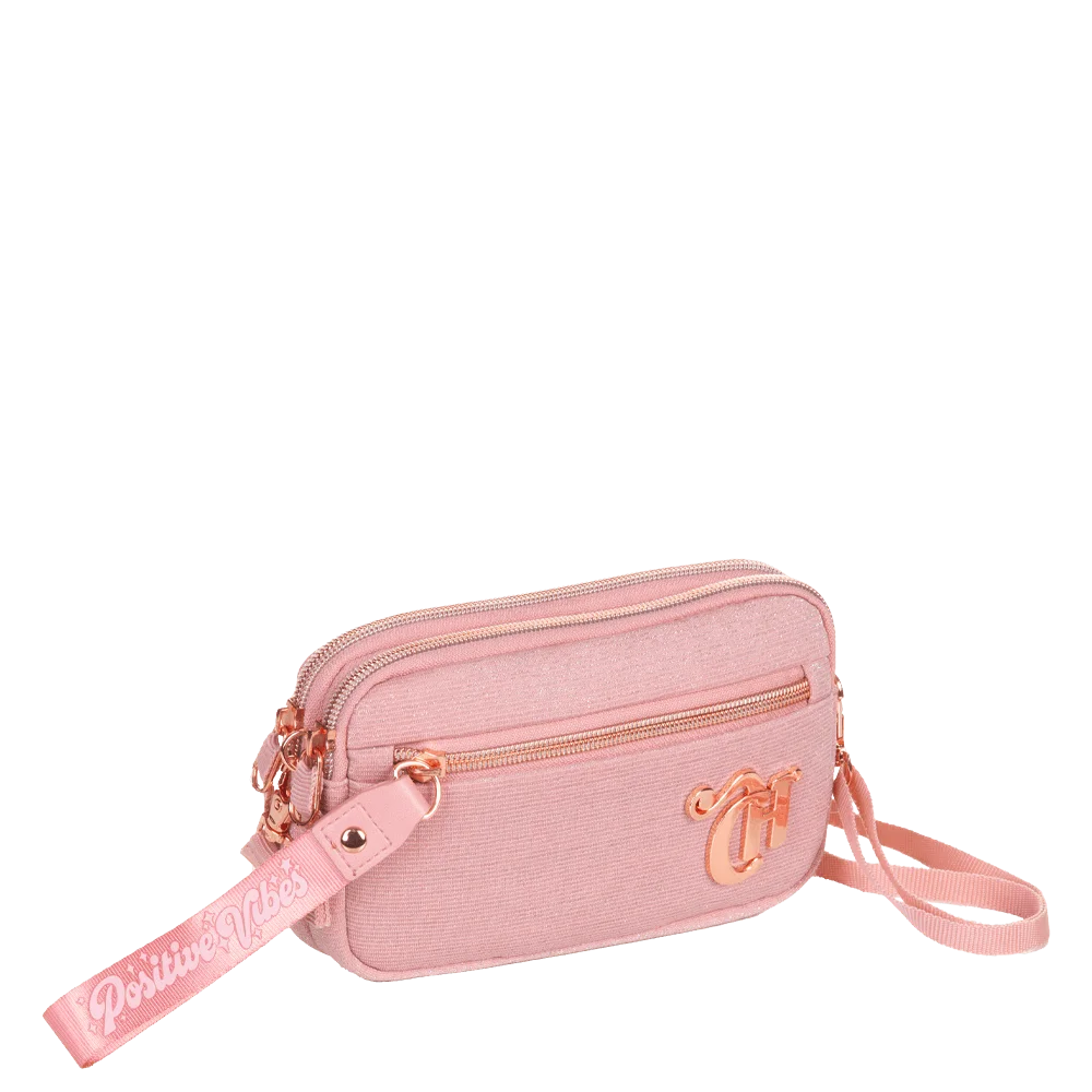 Bolsa 2 Compartimentos Capricho Hype Rosa - Rose