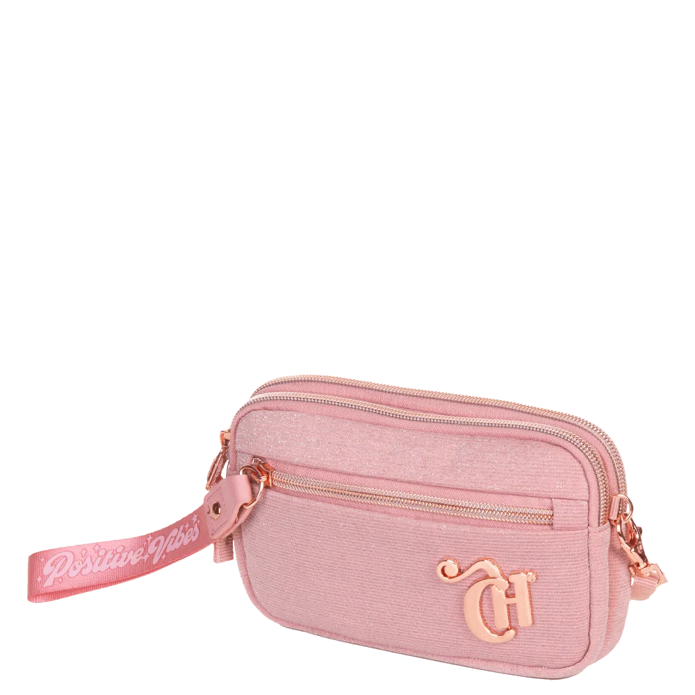 Bolsa 2 Compartimentos Capricho Hype Rosa - Rose