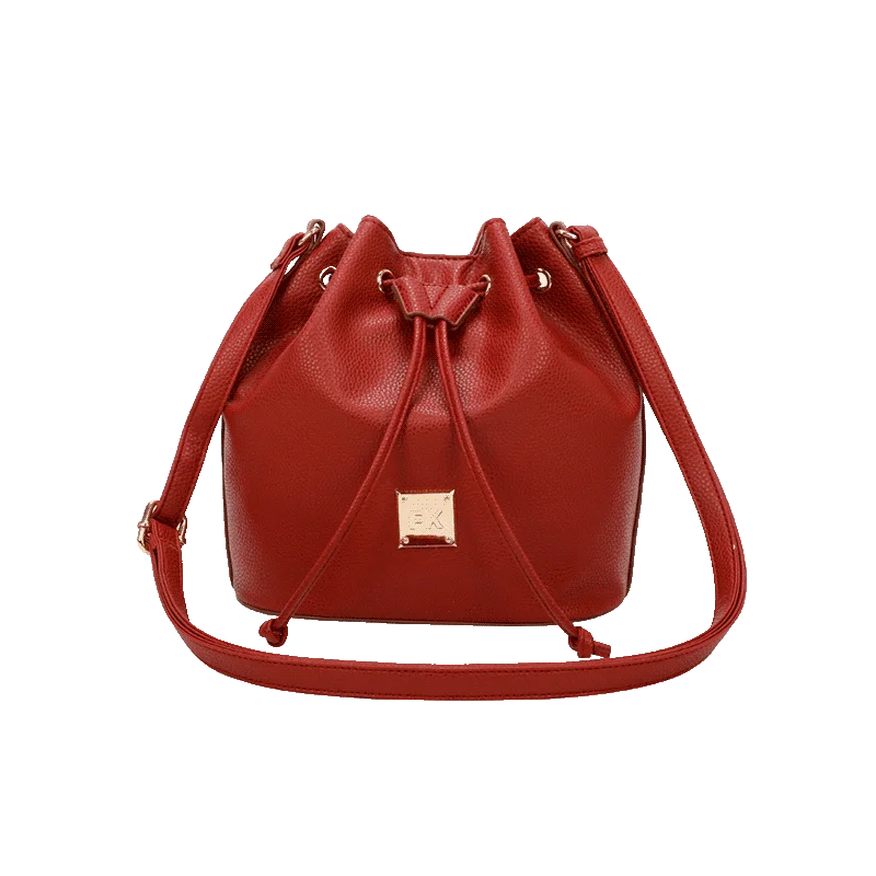 Bolsa Bucket Média Ss23 Cfk109 - Vinho