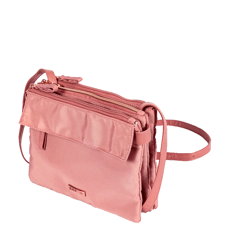 Bolsa Cross Bag Grande Pequena Sestini Liv II - Nude