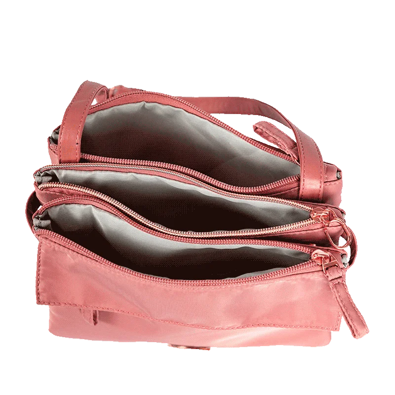Bolsa Cross Bag Grande Pequena Sestini Liv II - Nude
