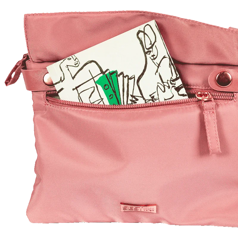 Bolsa Cross Bag Grande Pequena Sestini Liv II - Nude