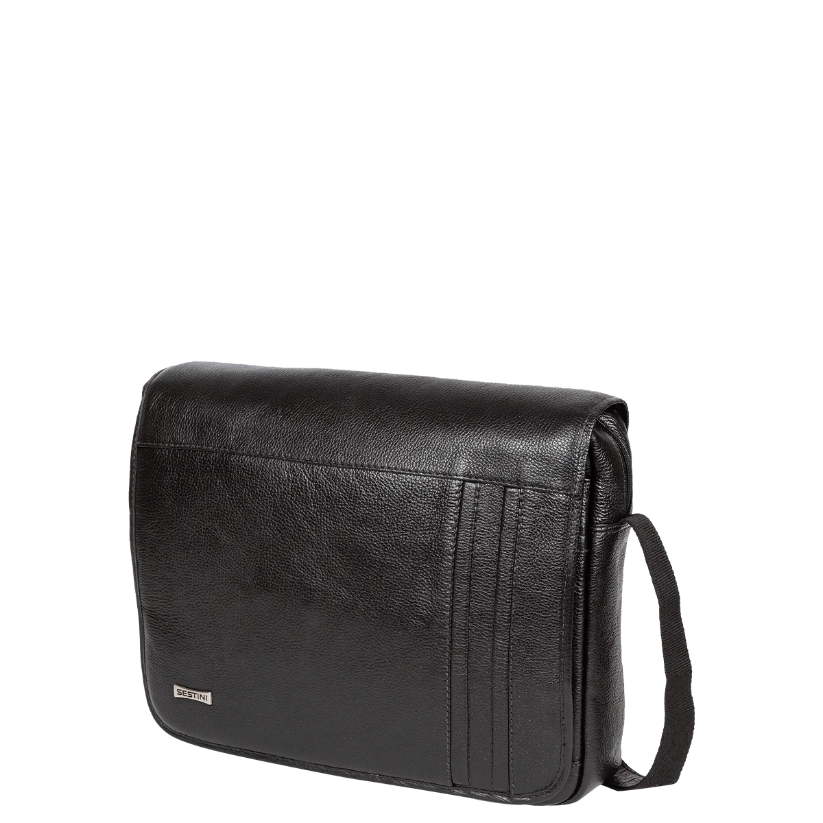 Bolsa Grande Executiva Porta Notebook Couro - Preto