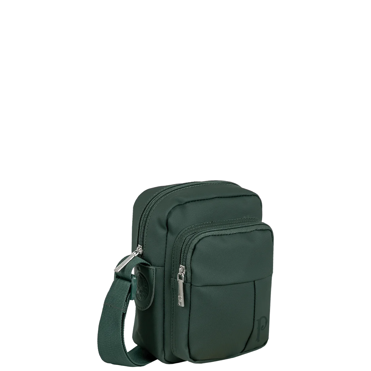 Bolsa Pequena Cross Palmeiras Hydroblock - Verde Escuro