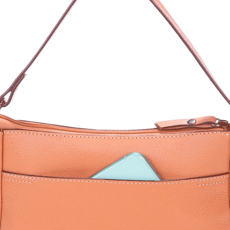 Bolsa Tiracolo Pequena Sestini Maya Bege - Nude
