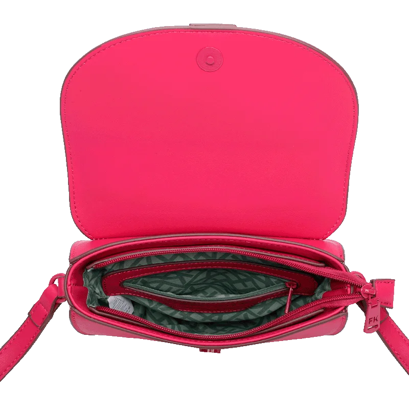 Bolsa Transversal Aba Pequena Fellipe Krein SS23 Matching Rosa - Pink