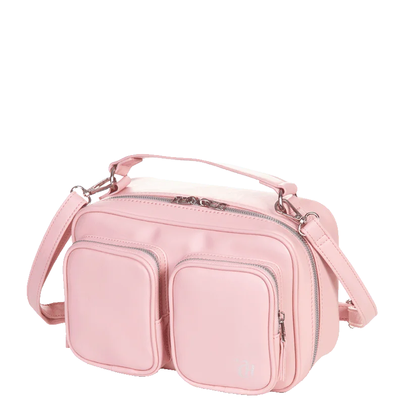 Bolsa Transversal Média Capricho Fashion Bags - Rosa