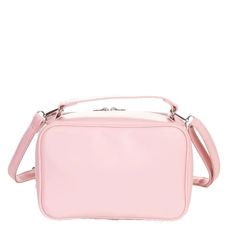 Bolsa Transversal Média Capricho Fashion Bags - Rosa