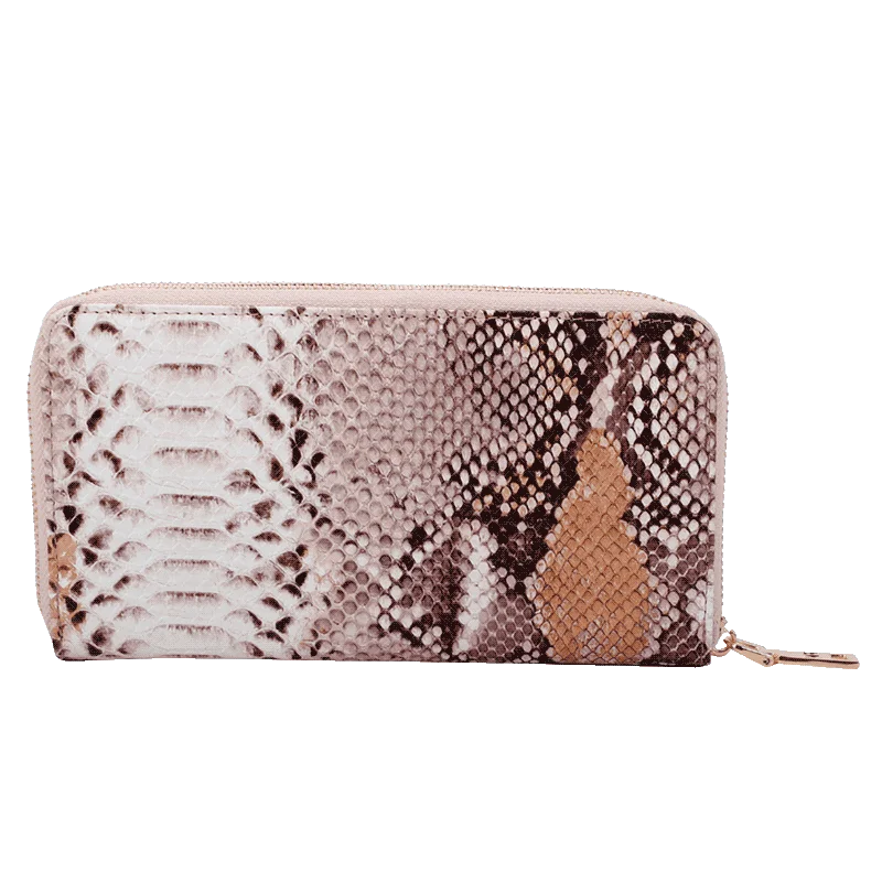 Carteira Ziper Grande Fellipe Krein Ss23 Fk646 - Marrom