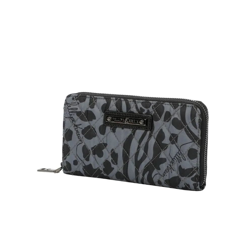 Carteira Ziper Grande Fellipe Krein Ss23 Fk654 - Preto