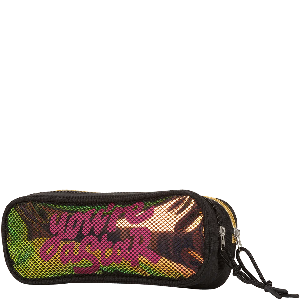 Estojo 2 Compartimentos Capricho Candy - Preto