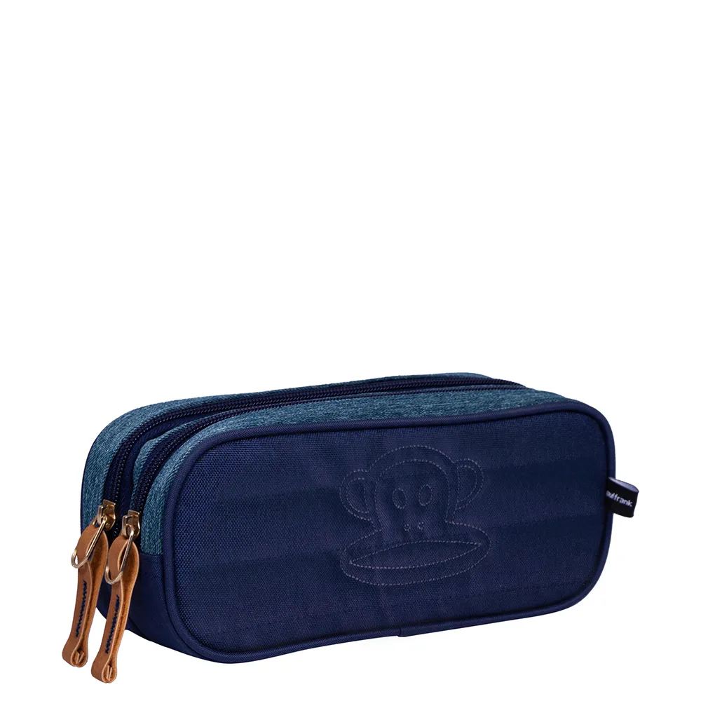 Estojo 2 Compartimentos Paul Frank 21T02 Jeans