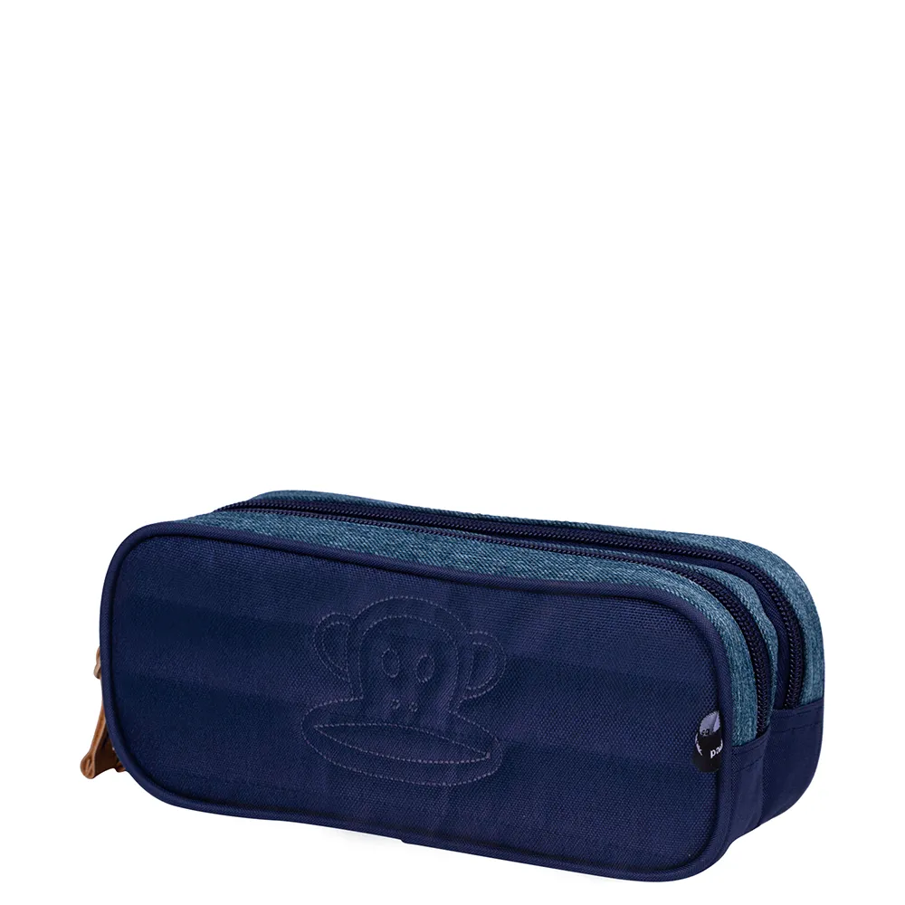 Estojo 2 Compartimentos Paul Frank 21T02 Jeans