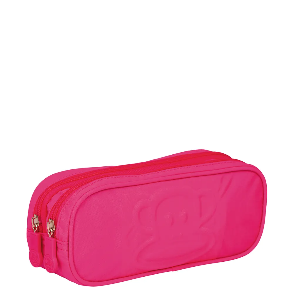 Estojo 2 Compartimentos Paul Frank 21T03 Pink