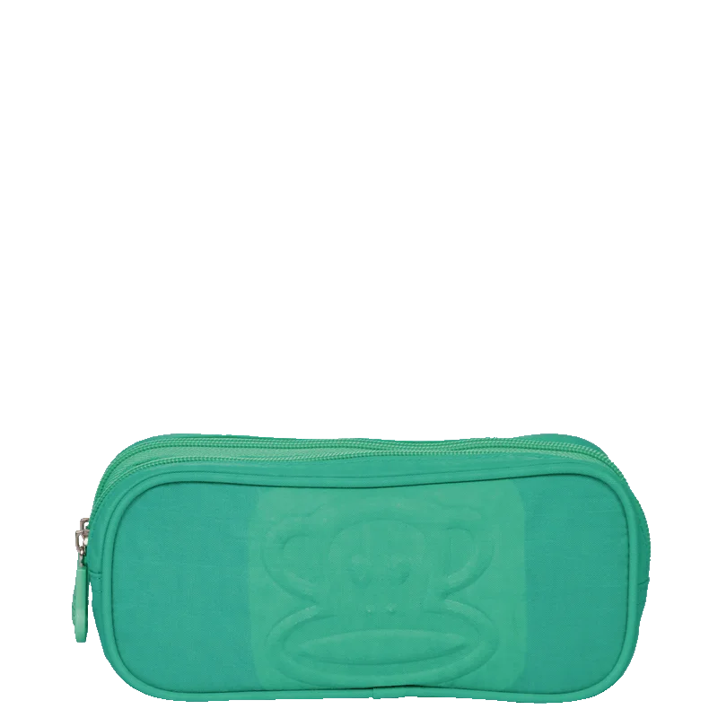 Estojo 2 Compartimentos Paul Frank Classics Verde - Menta