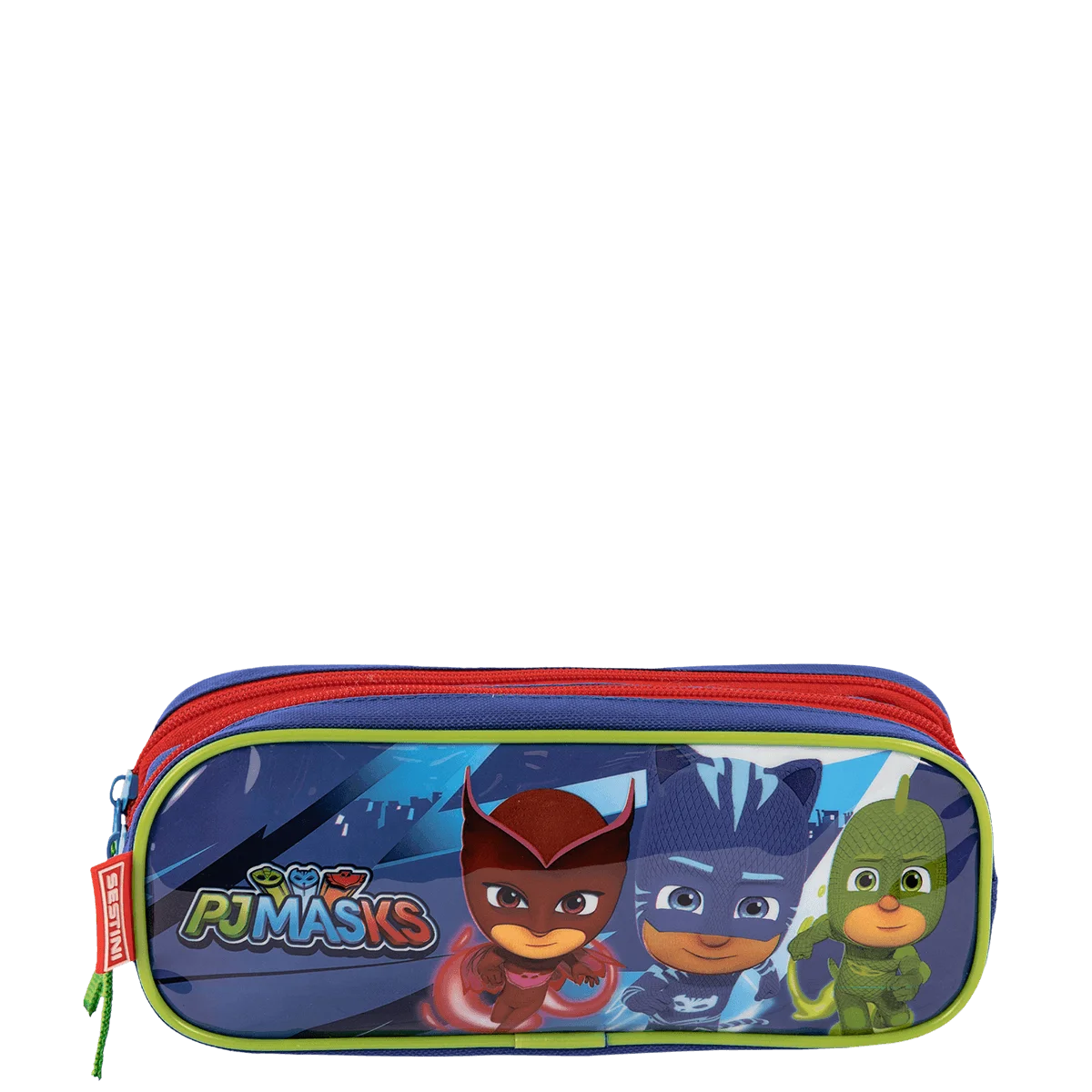 Estojo 2 Compartimentos Pj Masks - Colorido