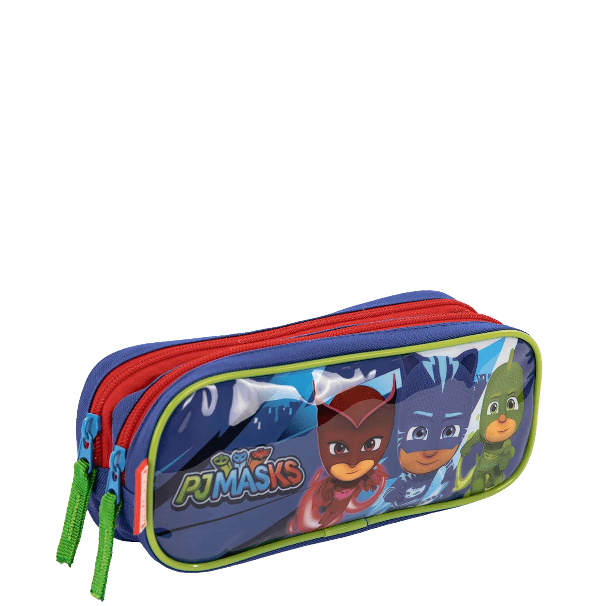 Estojo 2 Compartimentos Pj Masks - Colorido