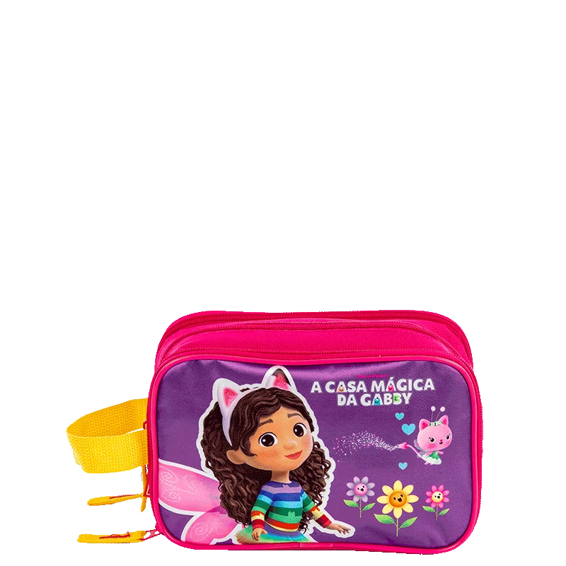 Estojo Box Especial 3 Compartimentos Gabby Rainbow - Colorido