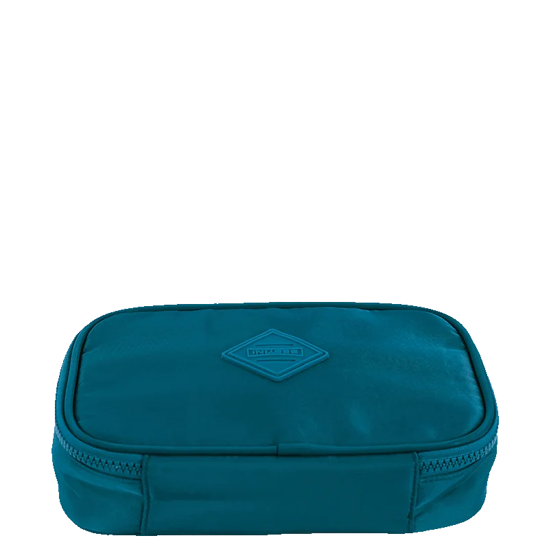 Estojo Box Especial Crinkle Verde - Petróleo
