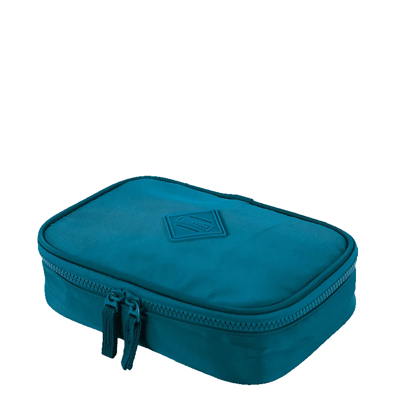Estojo Box Especial Crinkle Verde - Petróleo