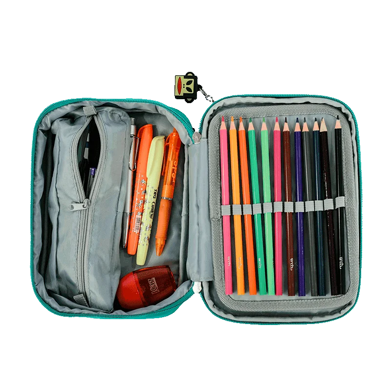 Estojo Box Especial Paul Frank Classics Verde - Esmeralda