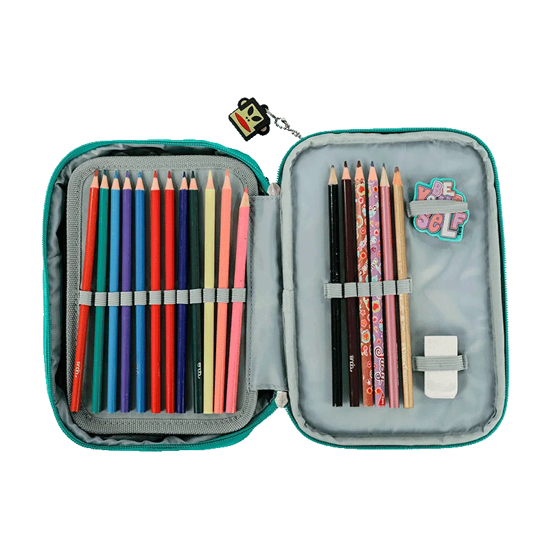 Estojo Box Especial Paul Frank Classics Verde - Esmeralda