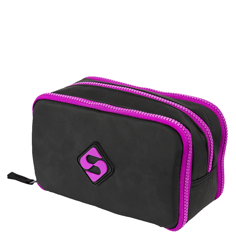 Estojo Especial 3 Compartimentos Hydroblock - Preto E Roxo