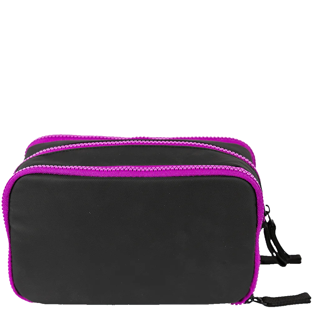 Estojo Especial 3 Compartimentos Hydroblock - Preto E Roxo