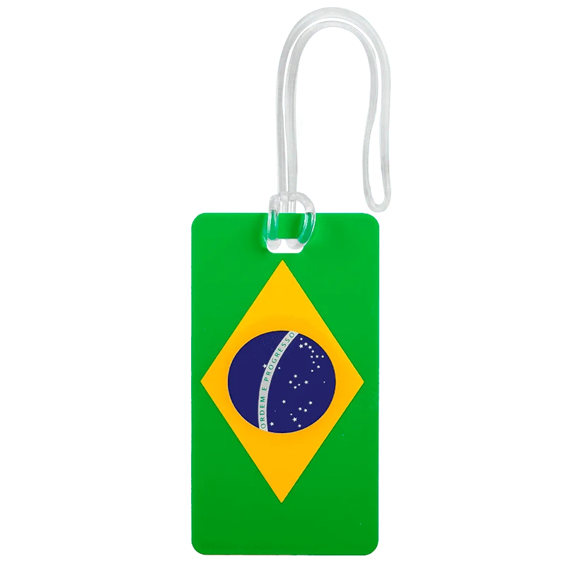 Identificador de Bagagem Colorido - Brasil