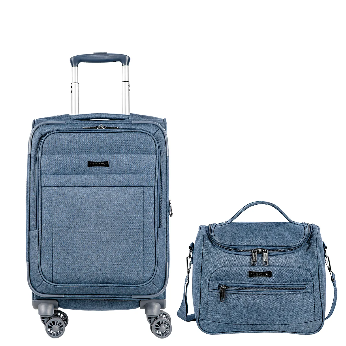Kit 1 Mala de Viagem B + Frasq Ultralight Hug 2T - Azul