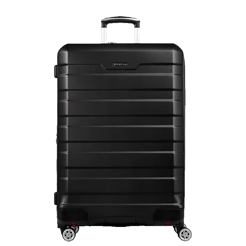 Kit 2 Malas Grande, Média Wheeless 2T - Preto