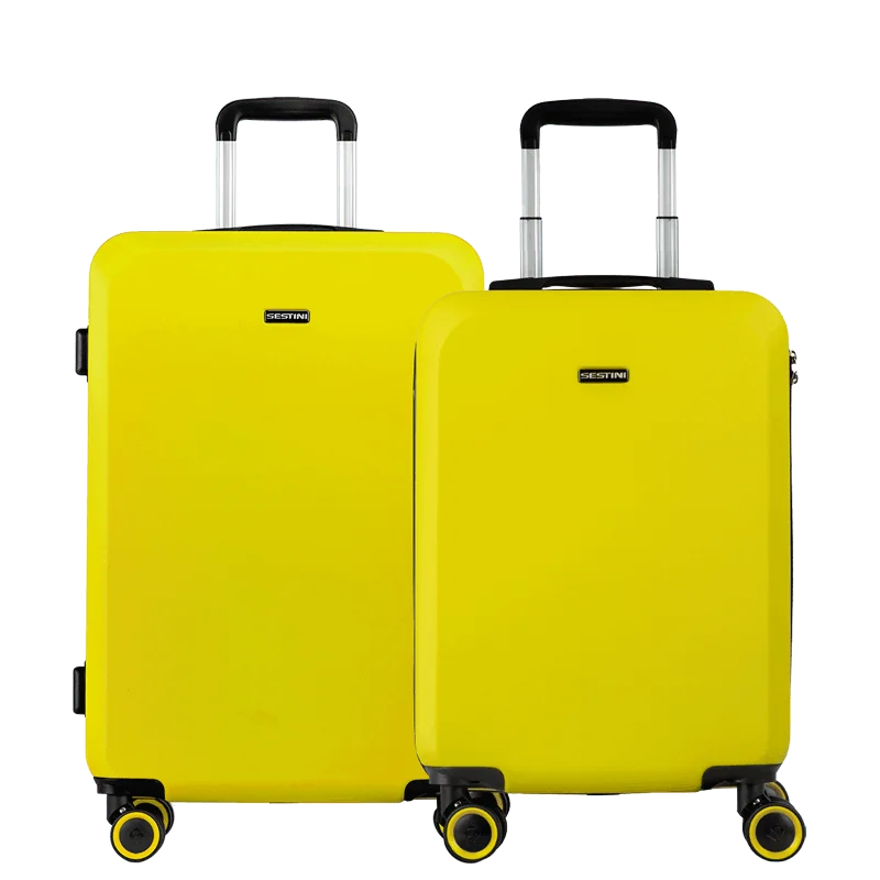 Kit 2 Malas Média e Bordo Uno Racer - Amarelo
