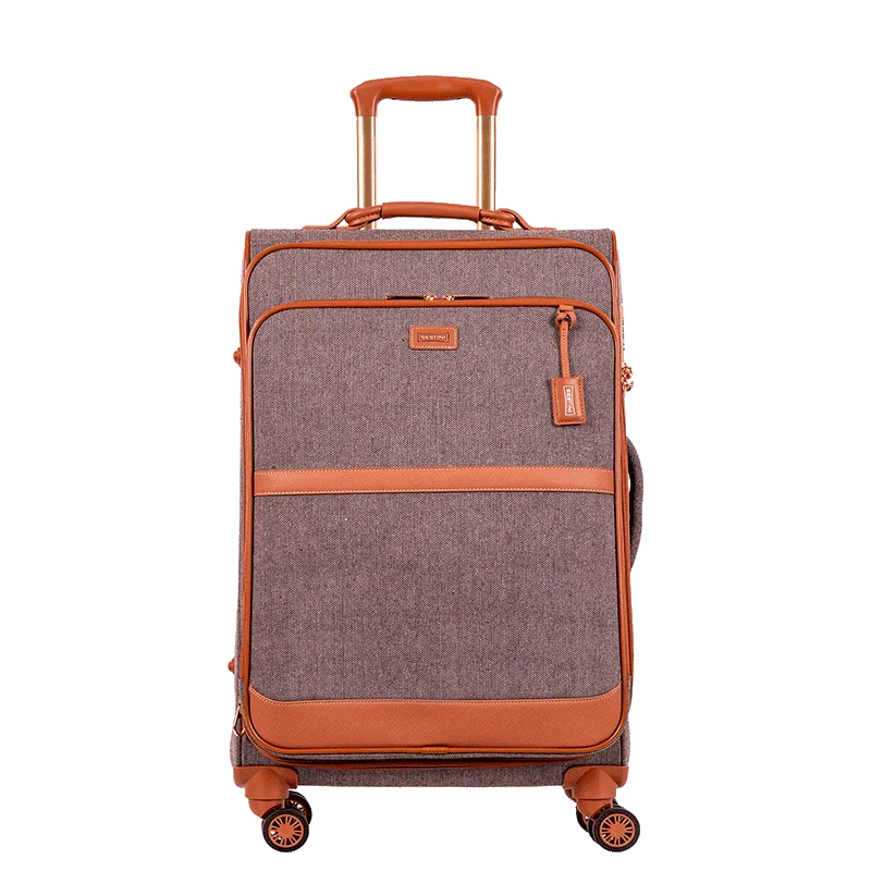 Kit 2 Malas de Viagem Média e Bordo Royale - Cinza