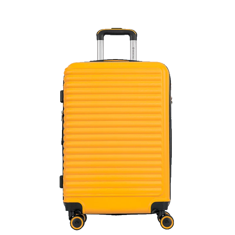 Kit 3 Malas de Viagem Grande, Média e Bordo Racer - Amarelo