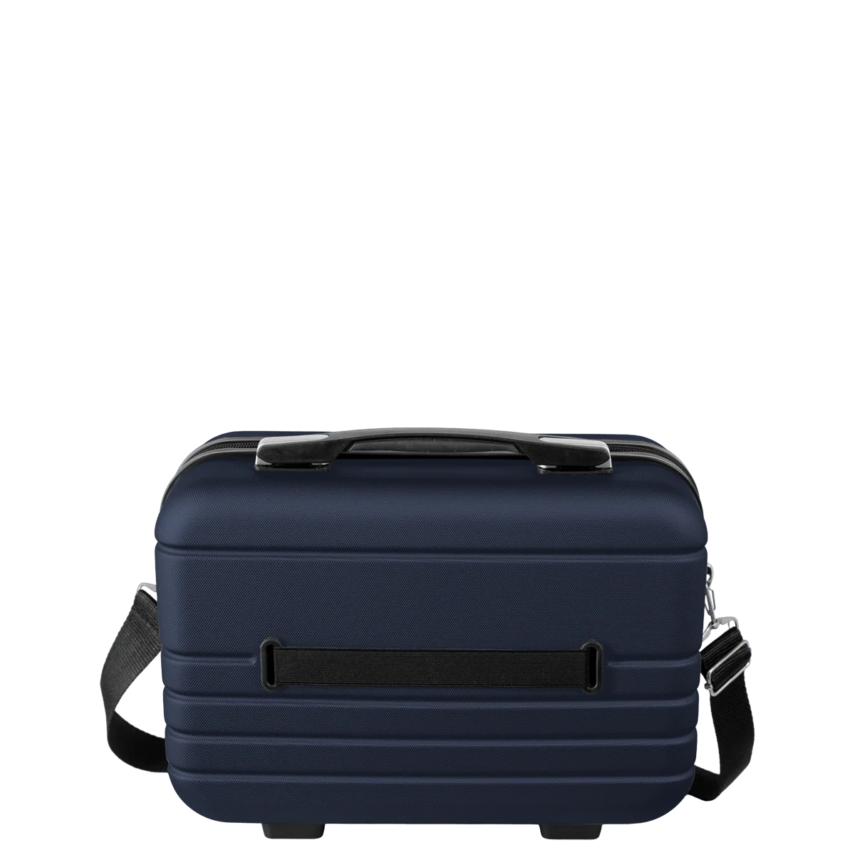 Kit 3 Malas de viagem Grande, Média e Bordo e 1 Frasqueira em ABS Essencial 2 - Azul marinho