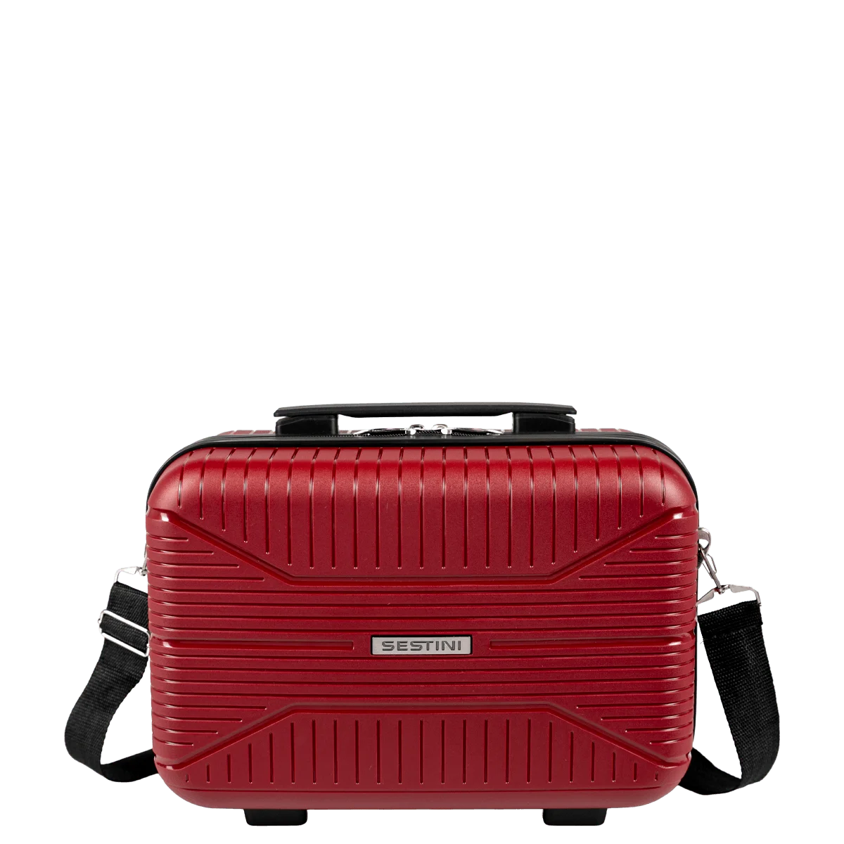 Kit 3 Malas de viagem Grande, Média e Bordo e 1 Frasqueira em Polipropileno PP Essencial Plus 2 - Vinho