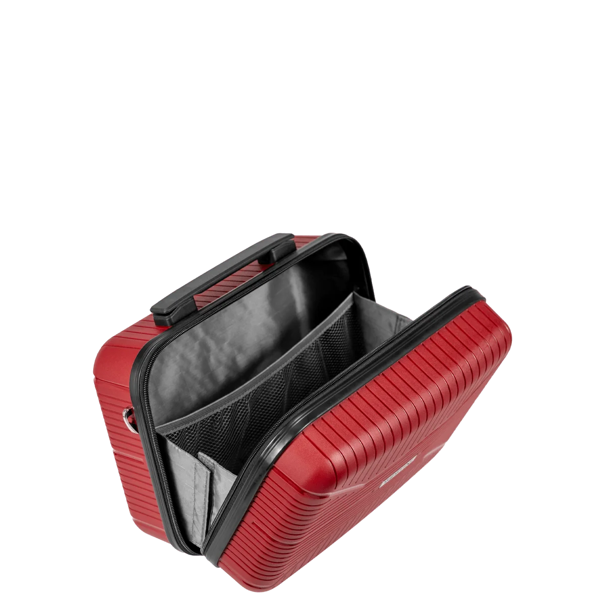 Kit 3 Malas de viagem Grande, Média e Bordo e 1 Frasqueira em Polipropileno PP Essencial Plus 2 - Vinho