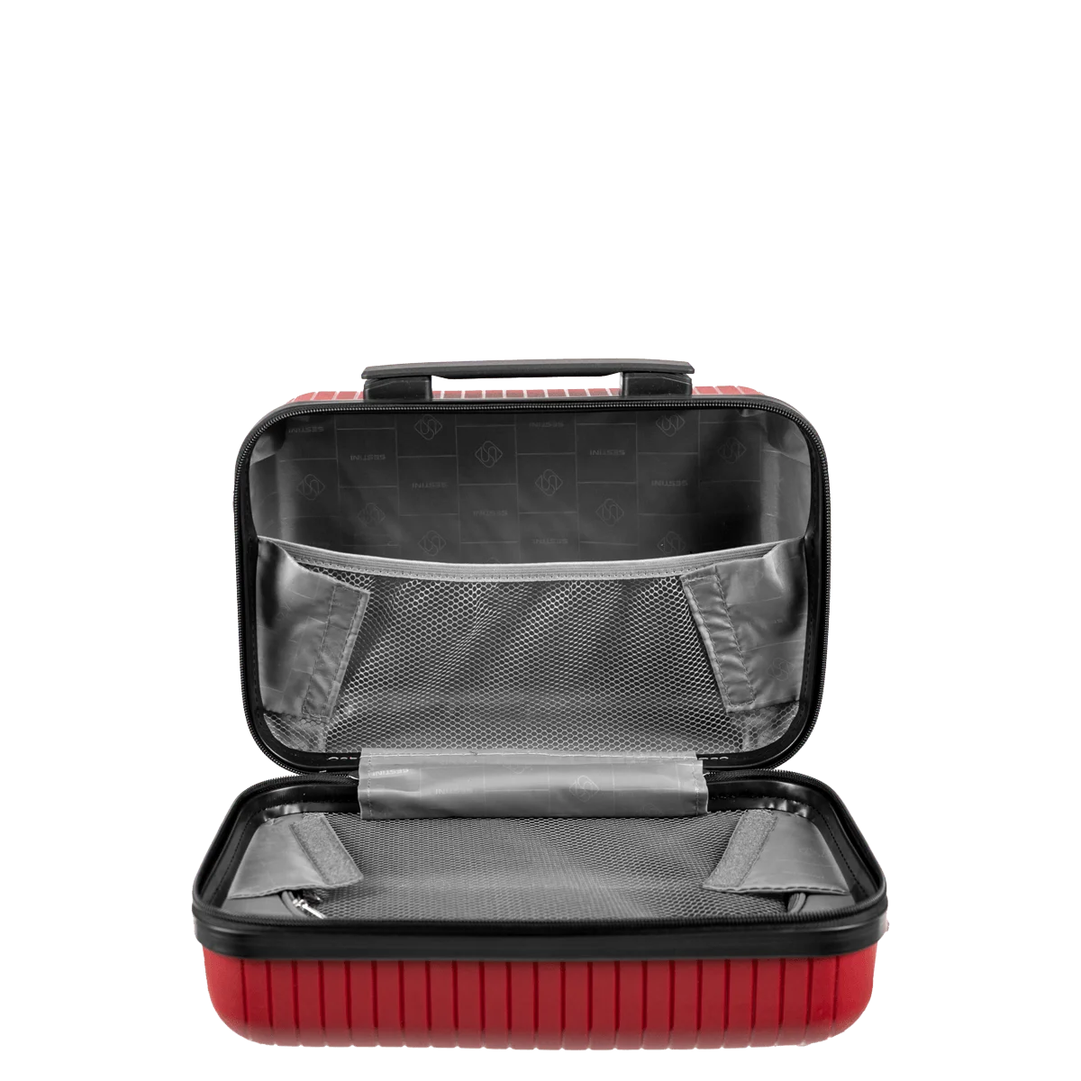 Kit 3 Malas de viagem Grande, Média e Bordo e 1 Frasqueira em Polipropileno PP Essencial Plus 2 - Vinho