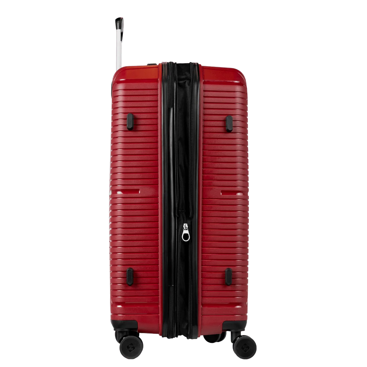 Kit 3 Malas de viagem Grande, Média e Bordo e 1 Frasqueira em Polipropileno PP Essencial Plus 2 - Vinho