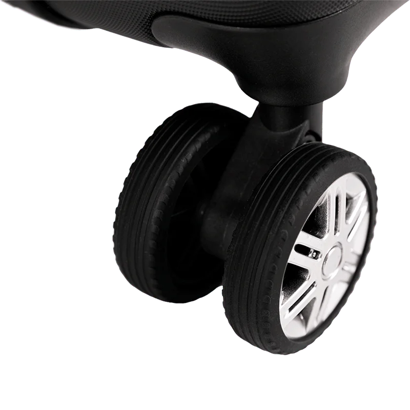 Kit 8 Capas Protetoras de Rodas em Silicone - Preto