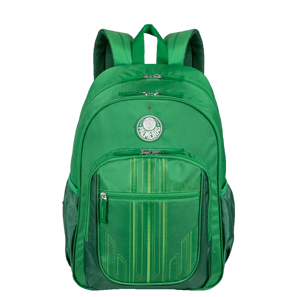 Kit Mochila 2 Compartimentos e Estojo Box Palmeiras X02 - Verdão