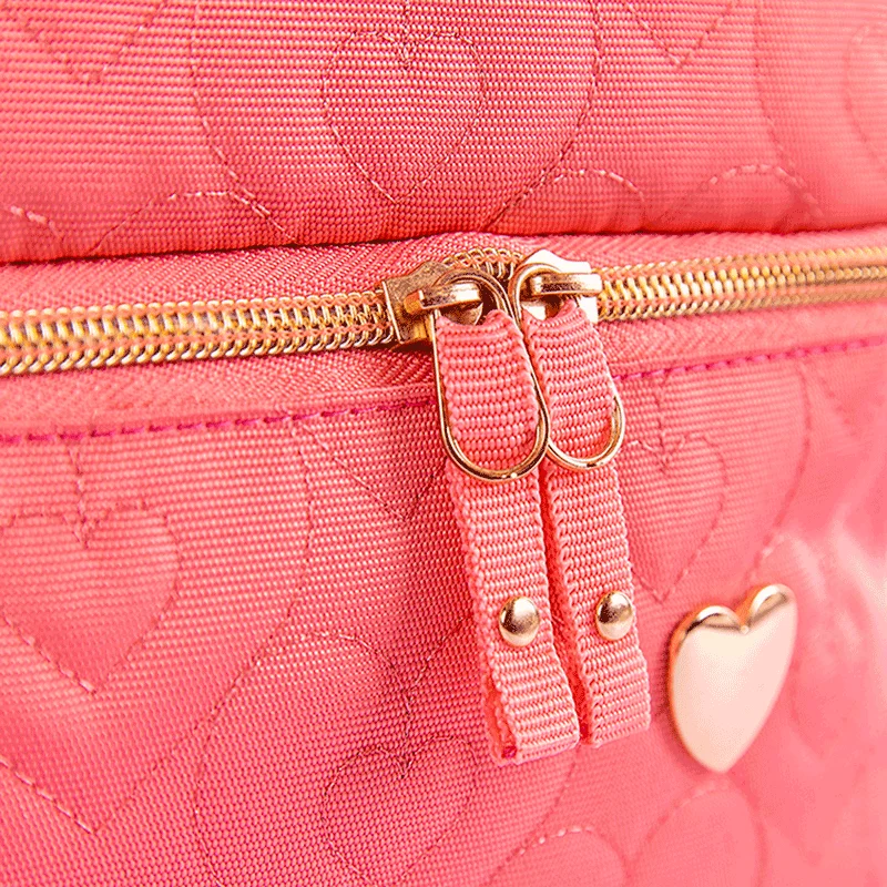 Lancheira 2 Compartimentos Capricho Crush Laranja - Pêssego