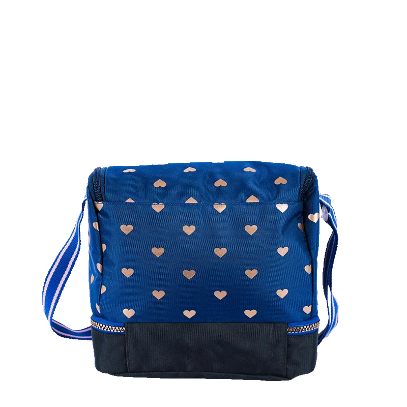 Lancheira 2 Compartimentos Capricho Wishes - Azul
