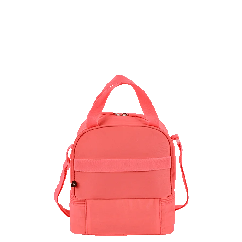 Lancheira 2 Compartimentos Paul Frank Classics Neon Laranja - Papaya