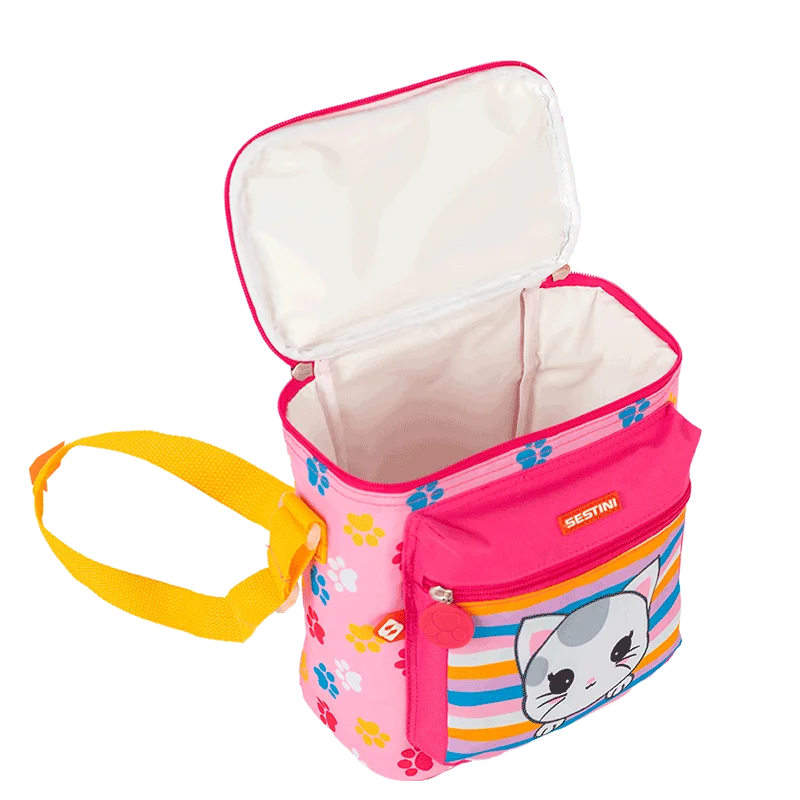 Lancheira Especial Sestini Kids Cat 4 - Colorido