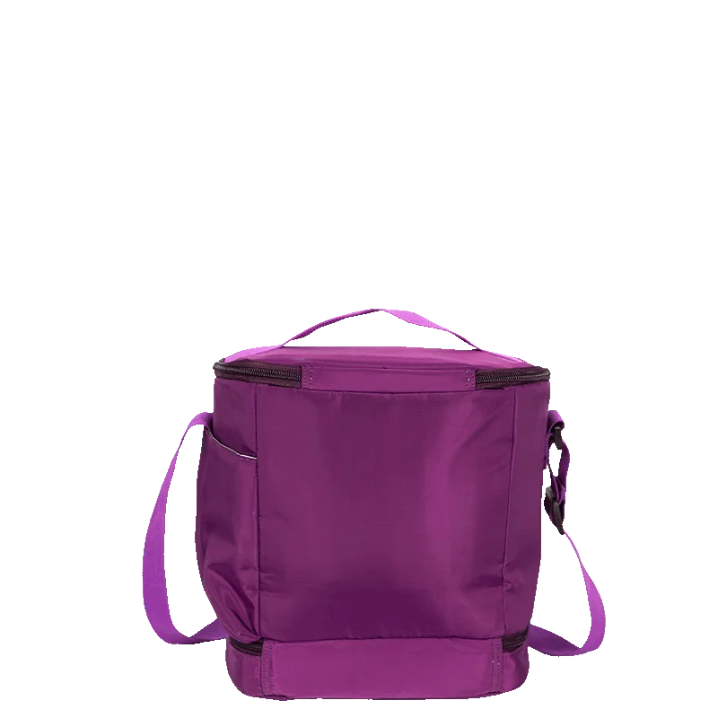 Lancheira Fitness 2 Compartimentos Sestini Lunch Roxo - Cintilante