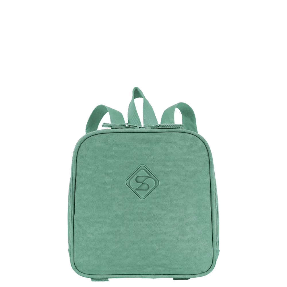 Lancheira Grande Sestini Lunch Crinkle Verde - Jade