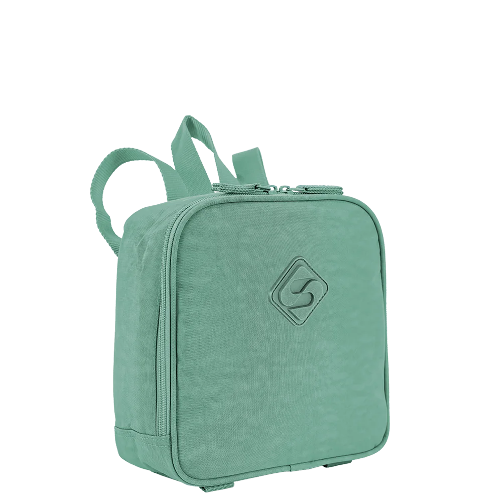 Lancheira Grande Sestini Lunch Crinkle Verde - Jade
