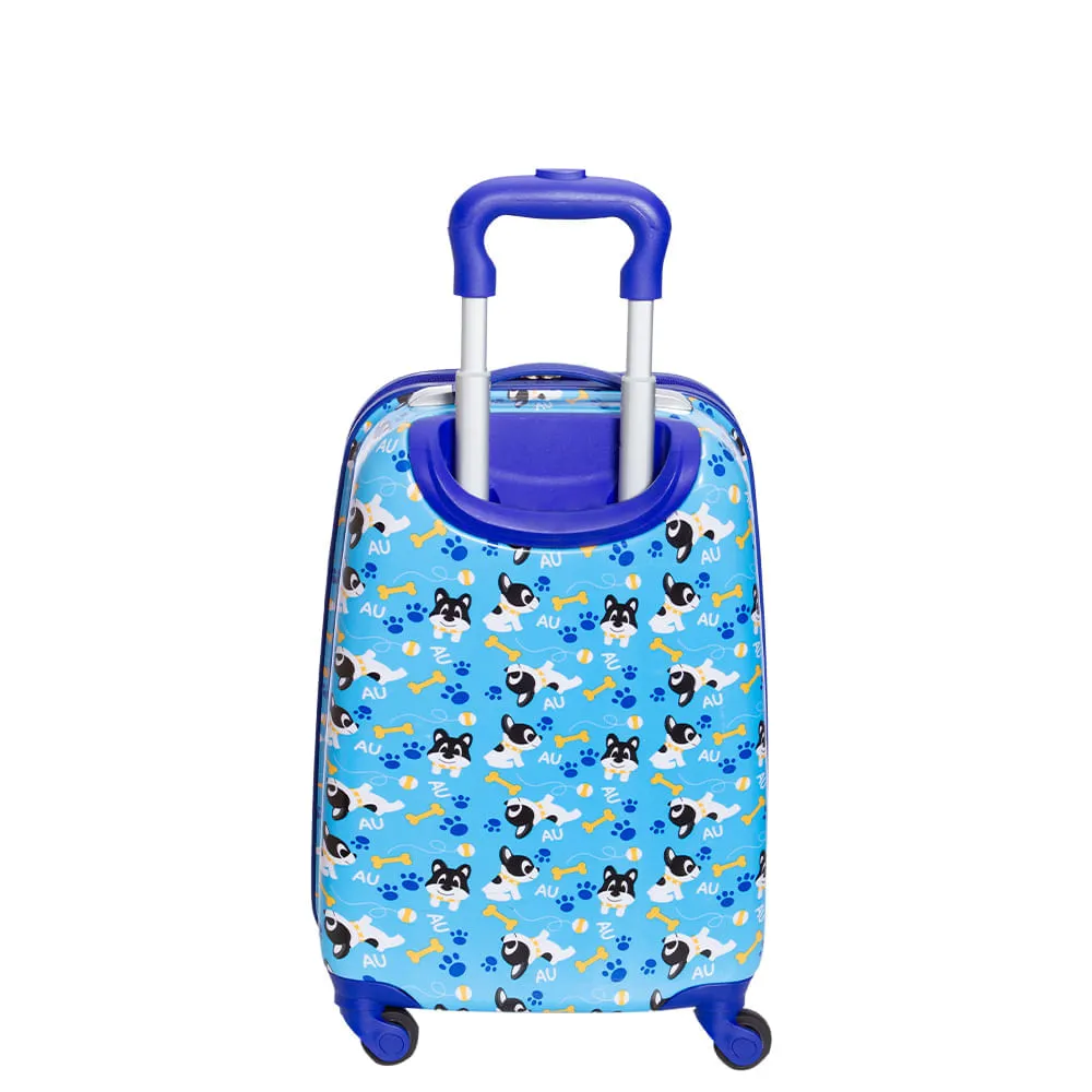 Mala Escolar Pequena 10 kg ABS com Rodas 360° Mala Sestini Kids - Colorido
