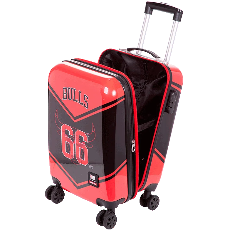 Mala de Viagem Bordo 10 kg ABS Nba Space - Vermelho